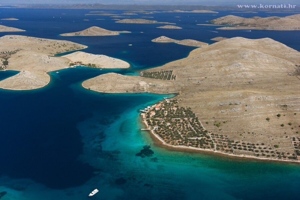 Panoramic boat ride around Kornati